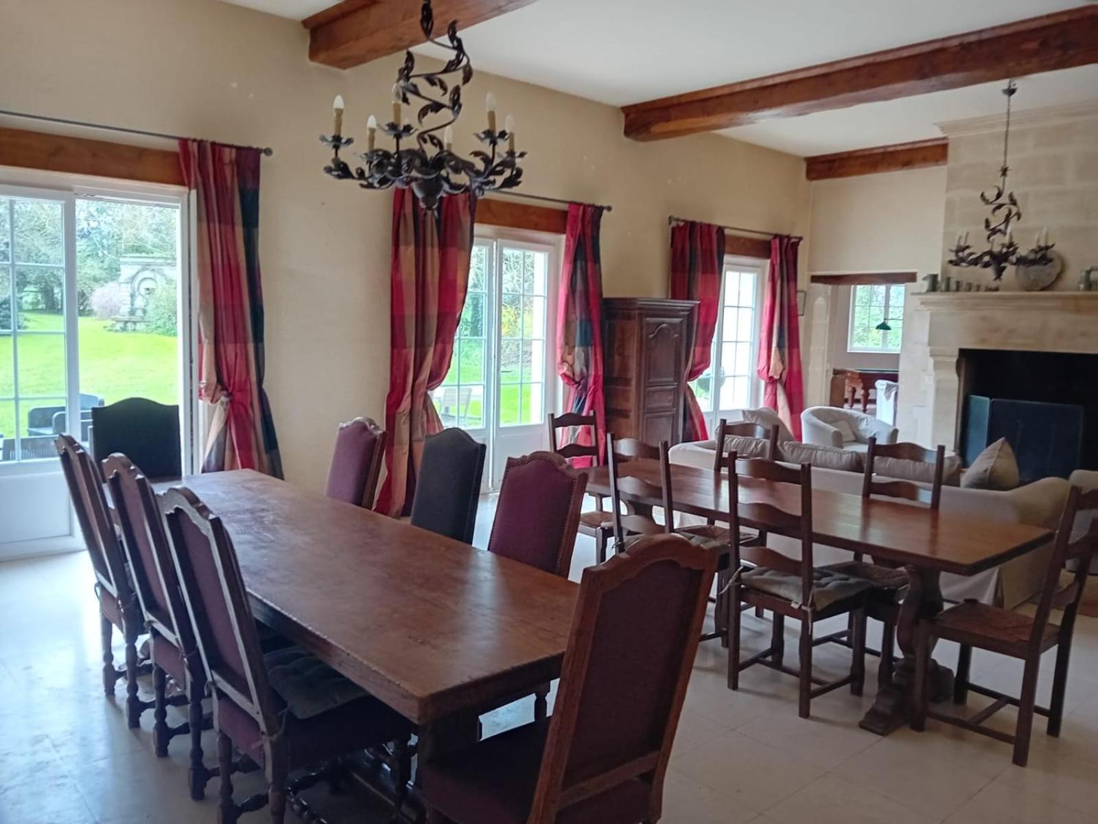 Magnifique Chateau Renove Proche Bourg Grand Parc Belle Terrasse Billard, Ping Pong, Proche Bayeux Et Plages Du Debarquement Tilly-sur-Seulles Εξωτερικό φωτογραφία
